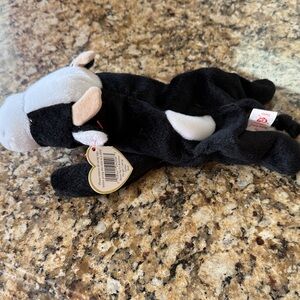 Ty Black and White Stuffed Animal